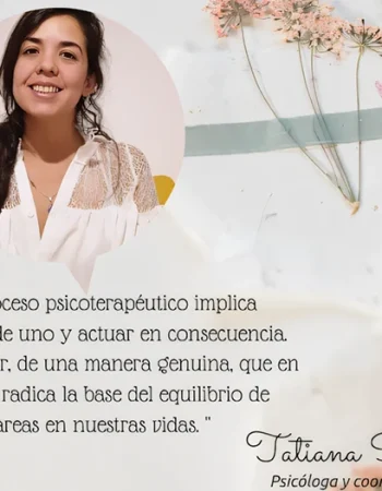 Consultoría ANIMA – Psicóloga TCC Lic. Tatiana Stacul